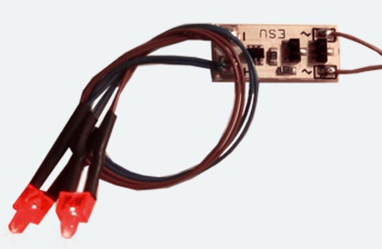 ESU 50705 ESU  50705 - Luci rosse di coda con illuminazione elettronica a Led
